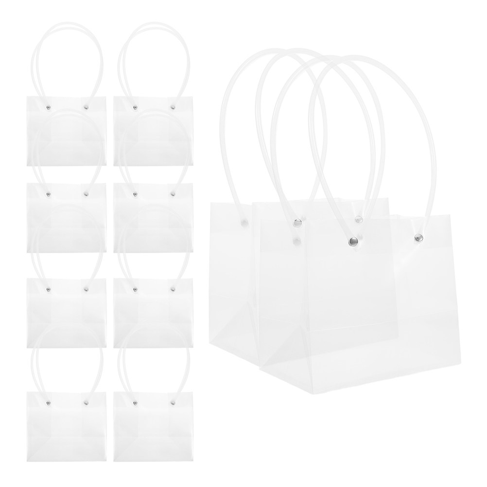 Florist Supply Shop - 16 sacs cadeaux floraux transparents en