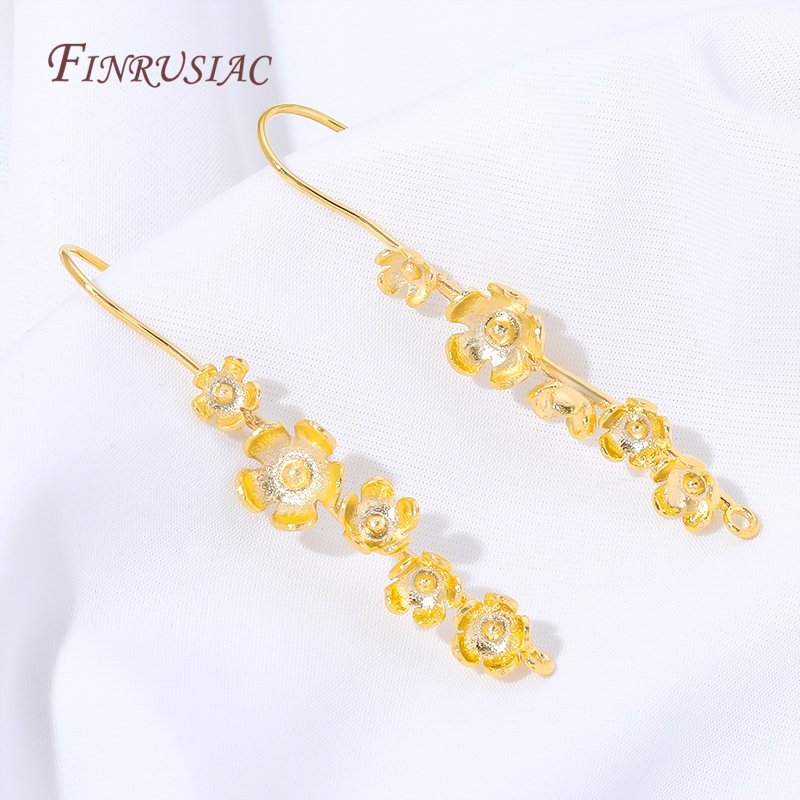Flower Supply - Crochets de boucles d'oreilles en forme